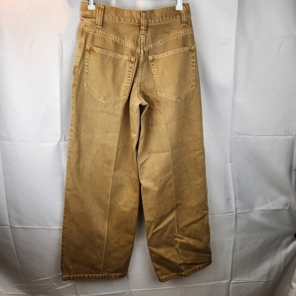 Alexander Wang Brown Belted Raver Jeans size 24 BNWT - Picture 10 of 13